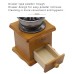 Tokiniko Wooden Classic Hand-Operated Coffee Grinder, Vintage Coffee Mill with Adjustable Settings, Elegant Design for Home Coffee Brewing