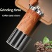 Tokiniko Portable Wooden Hand-Operated Coffee Grinder, Compact and Lightweight Coffee Mill, Adjustable Manual Grinder for Travel and Home Use