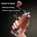 Tokiniko Portable Wooden Hand-Operated Coffee Grinder, Compact and Lightweight Coffee Mill, Adjustable Manual Grinder for Travel and Home Use